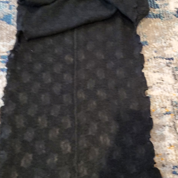 BEAUTIFUL VINTAGE LACE ASIAN INSPIRED STYLE DRESS XS BLK